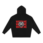 F*CK YOU WATCH ME | Oversize Fleeced Hoodie thumbnail 2