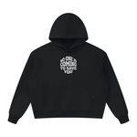 NO ONE IS COMING | Unisex Oversized Heavyweight Hoodie thumbnail 5