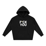 F*CK YOU WATCH ME | Oversize Fleeced Hoodie thumbnail 1