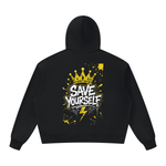 NO ONE IS COMING | Unisex Oversized Heavyweight Hoodie thumbnail 6