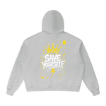 NO ONE IS COMING | Unisex Oversized Heavyweight Hoodie thumbnail 4