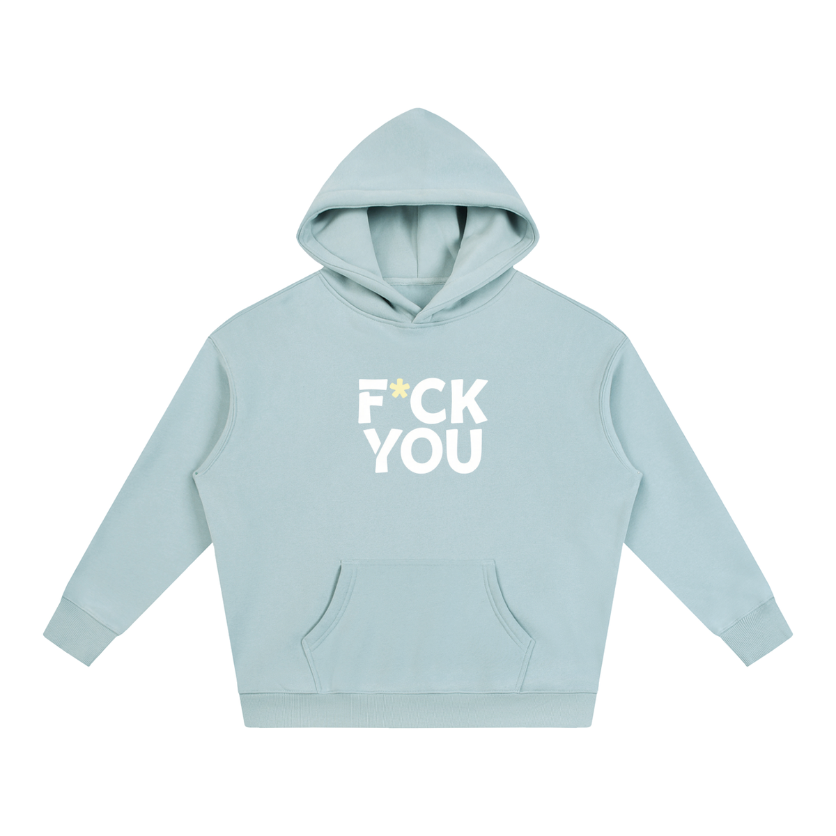 F*CK YOU WATCH ME | Oversize Fleeced Hoodie